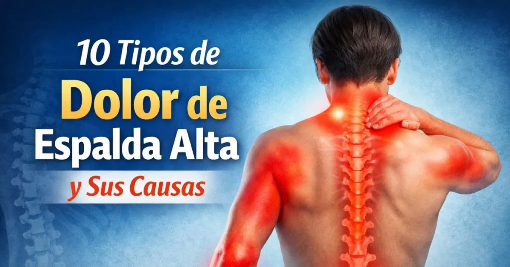 10 Tipos de Dolor de Espalda Alta y Sus Causas