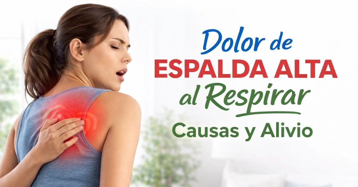 Dolor de Espalda Alta al Respirar - Causas y Alivio