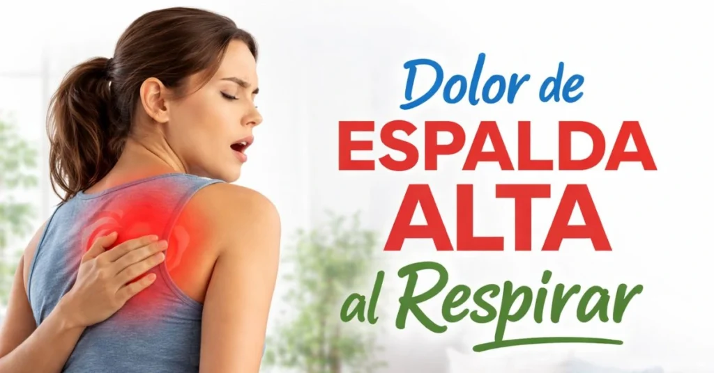 Dolor de Espalda Alta al Respirar - Causas y Alivio